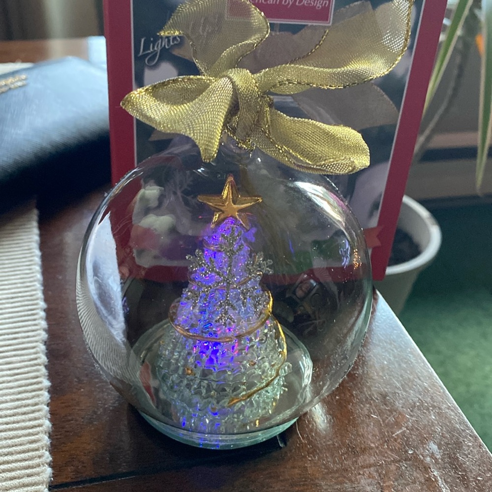 Lenox Wonder Ball Tree Lit Ornament